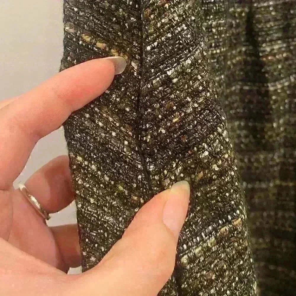 Anthropologie MOULINETTE SOURS Glissade
Shimmer Metallic Tweed Dress - Picture 10 of 11